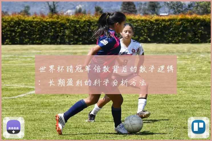 世界杯猜冠军倍数背后的数学逻辑:长期盈利的科学分析方法