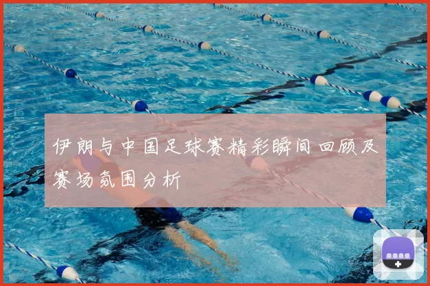 伊朗与中国足球赛精彩瞬间回顾及赛场氛围分析